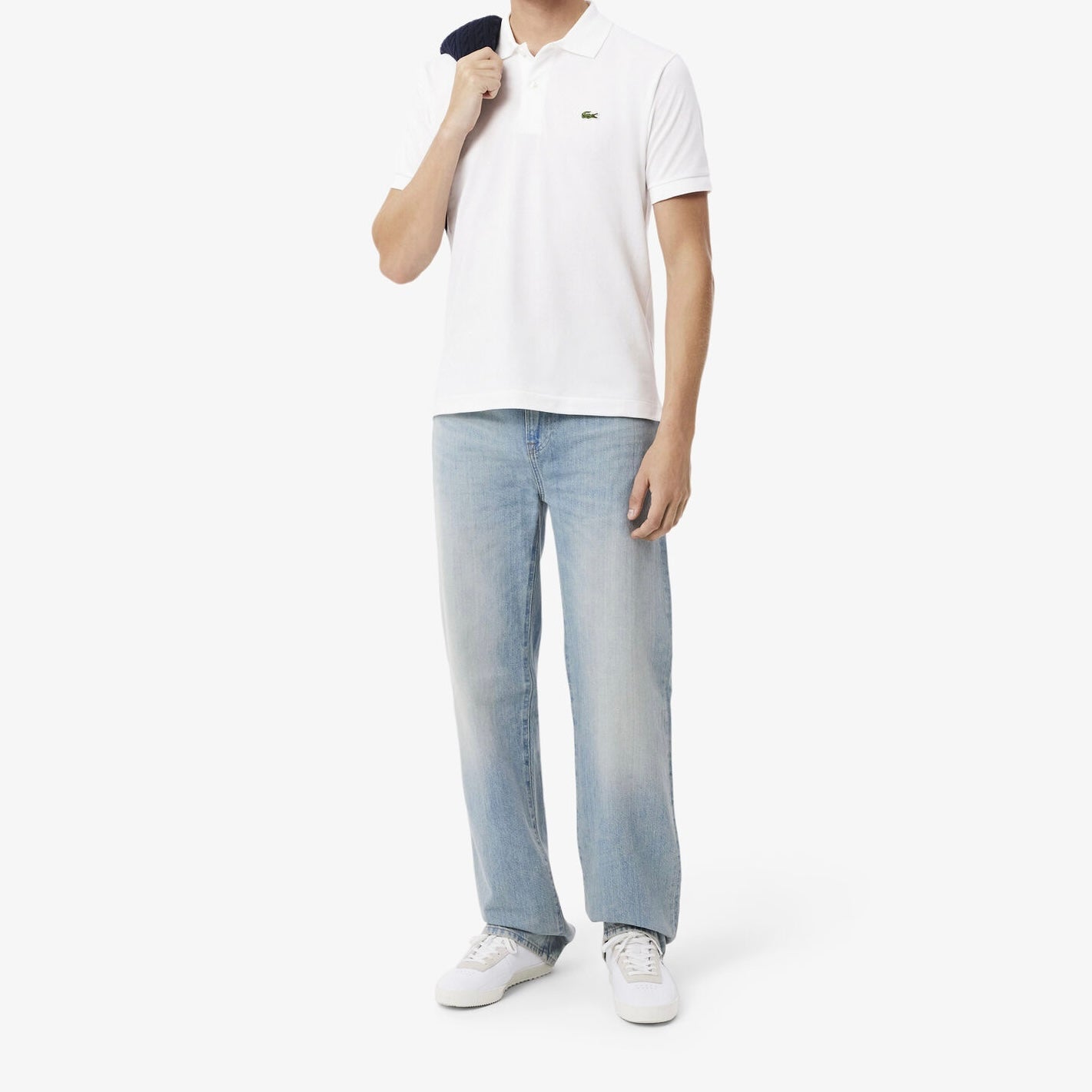 L.a.C.O-S.T.E Classic Fit L.12.12 Original Polo Shirt White
