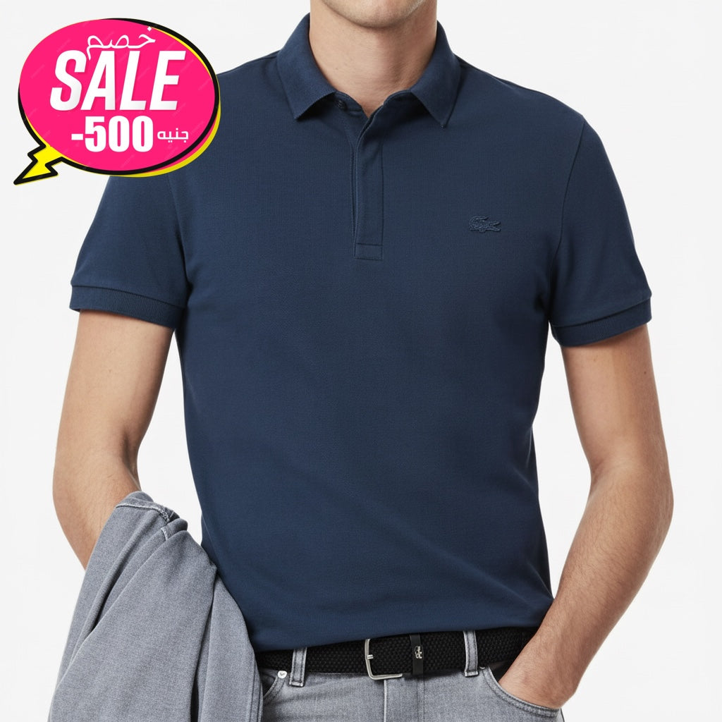 Lacoste Navy Polo Shirt Original Egypt