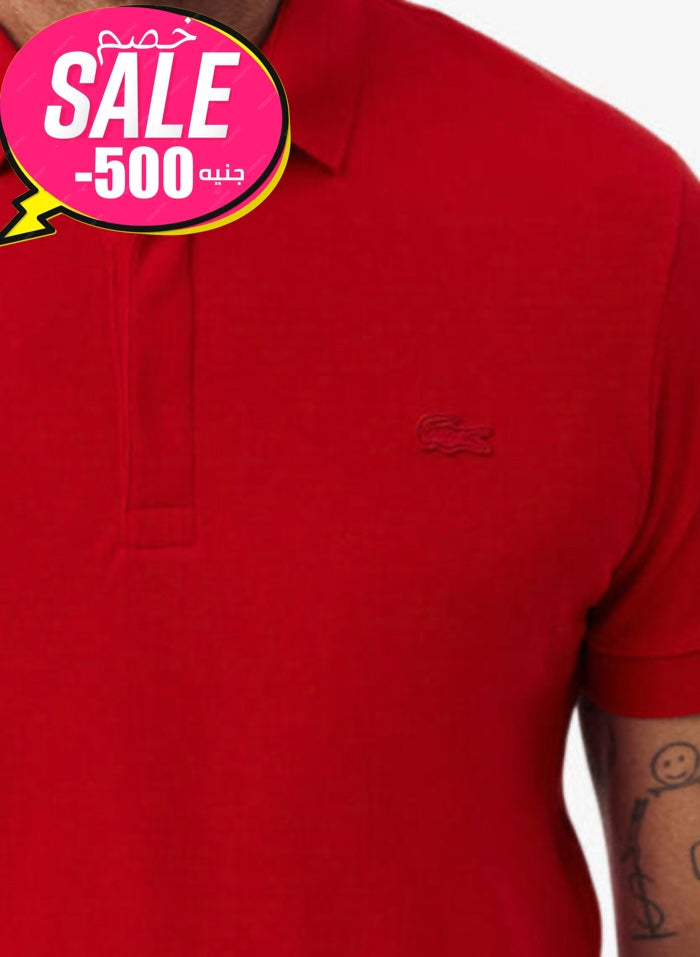 Lacoste Red Polo Shirt Original Egypt