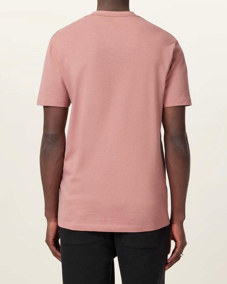 A.l.l.S.a.i.n.t.s Brace Brushed Cotton Crew Neck Pink