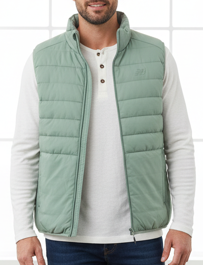 New Balance Green Puffer Vest Original in Egypt