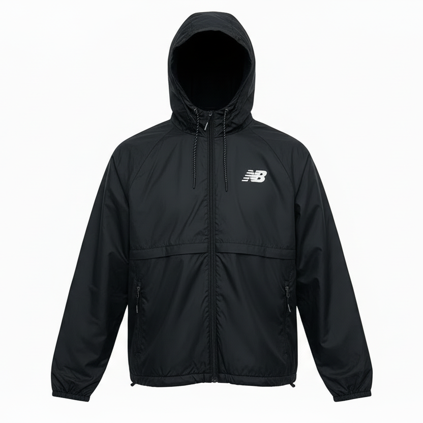 New Balance Men's Black Jacket Full-Zip Original in Egypt