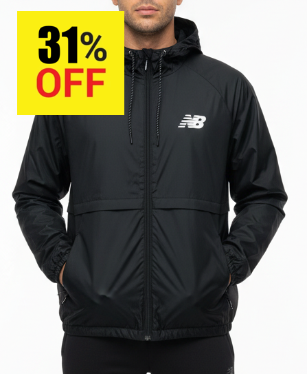 N.e.w B.a.l.a.n.c.e Tech Jacket Quilted Comfort  Full Zip with Pockets Black
