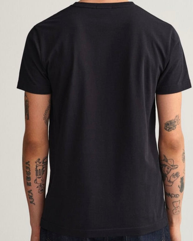 Gant Black T Shirt Original Egypt