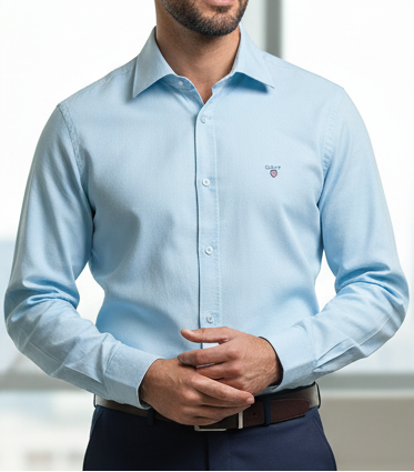 Original Gant Blue Shirt in Egypt