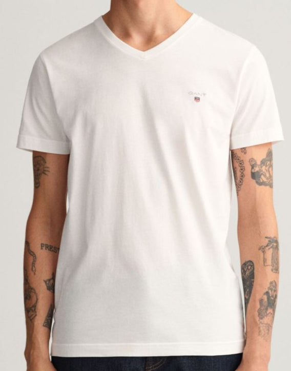 Gant White T Shirt Original Egypt