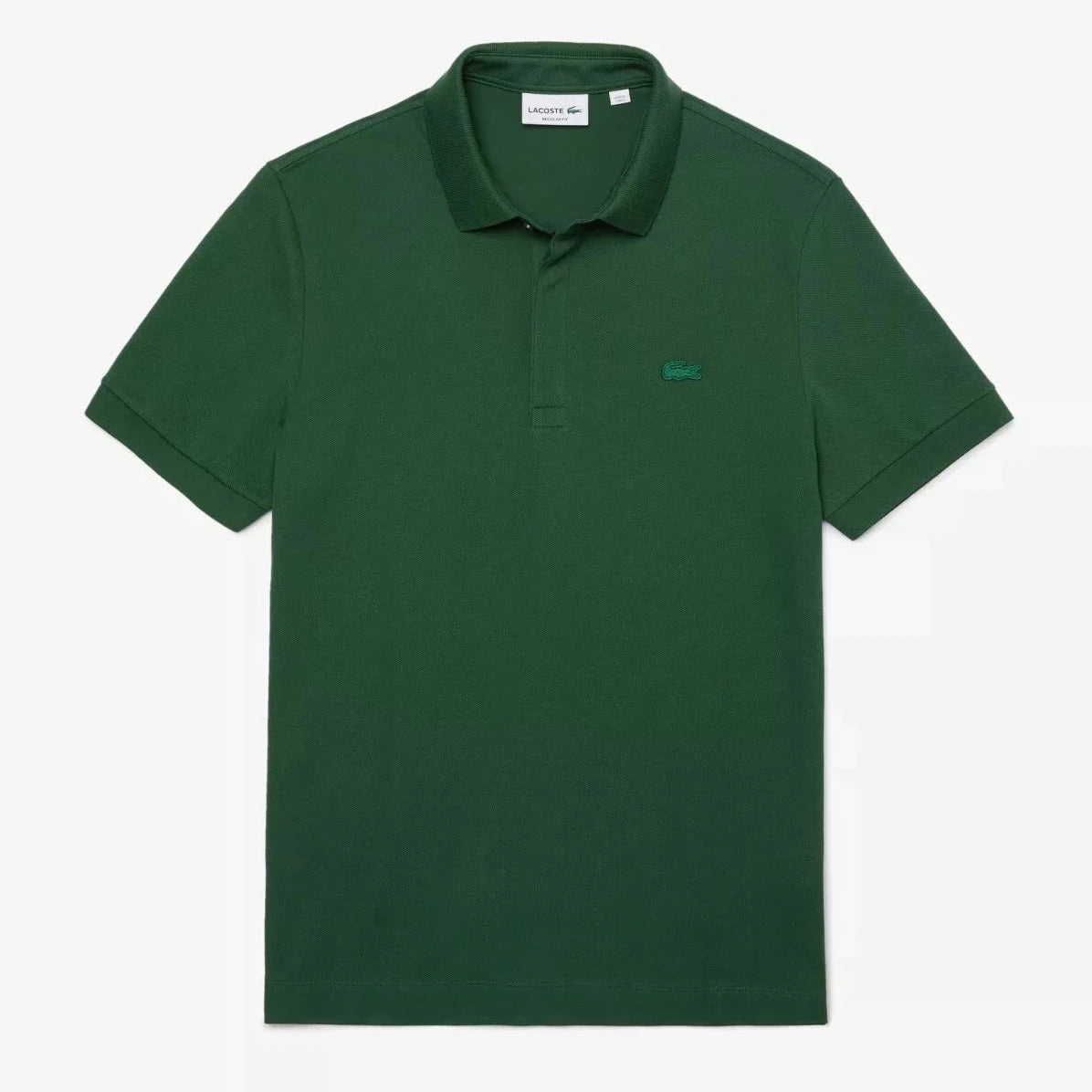Lacoste Green Polo Shirt Slim Fit Original Egypt