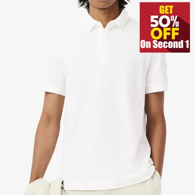 Lacoste White Polo Shirt Original Egypt