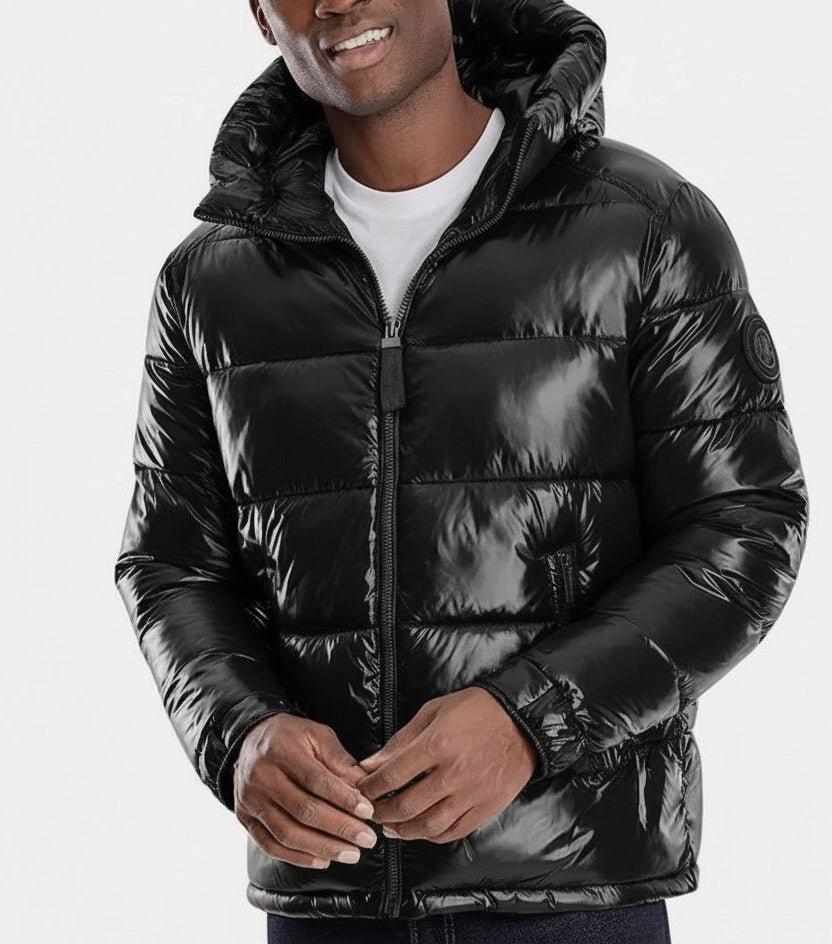 Michel Kors Black Puffer Jacket Original Egypt