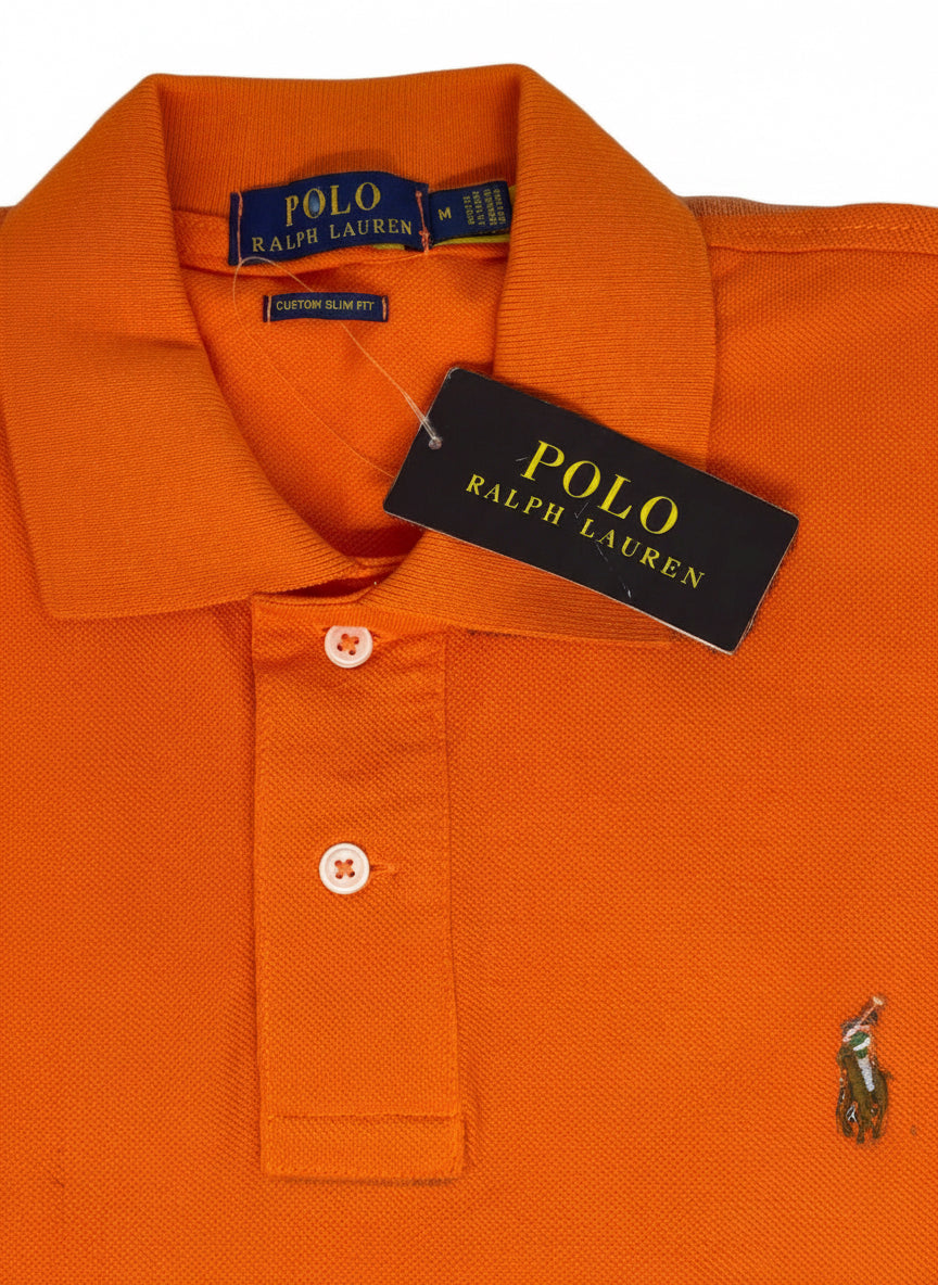Polo Ralph Lauren Orange Polo Shirt Original Egypt