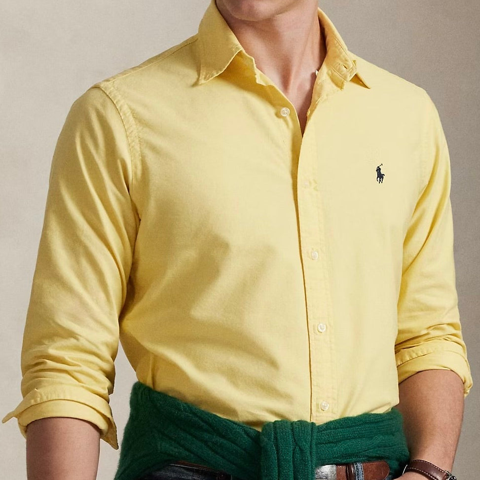 Polo Ralph Lauren Yellow Shirt Original Egypt
