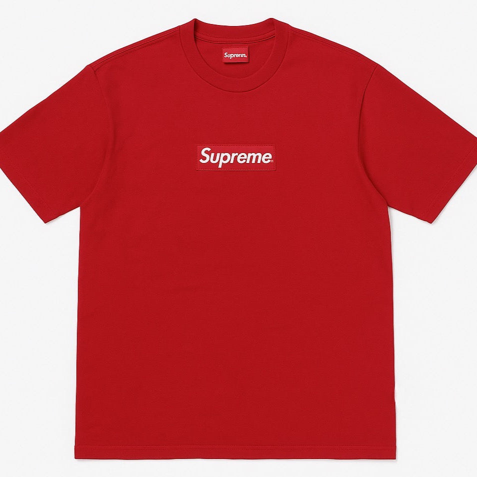 Supreme Red T Shirt Original Egypt