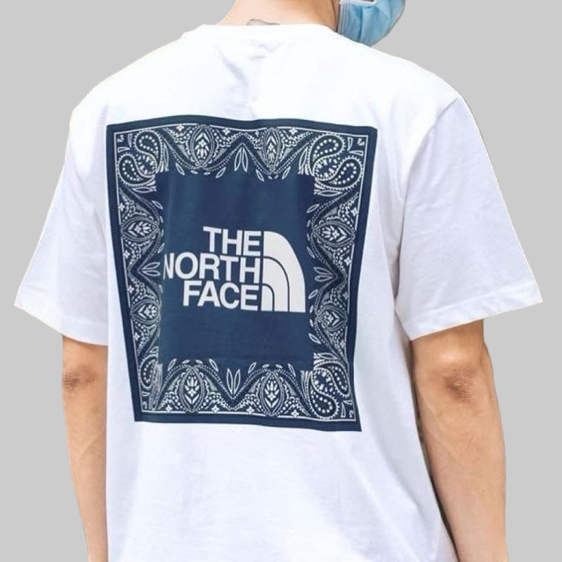 The North Face White T Shirt Original Egypt