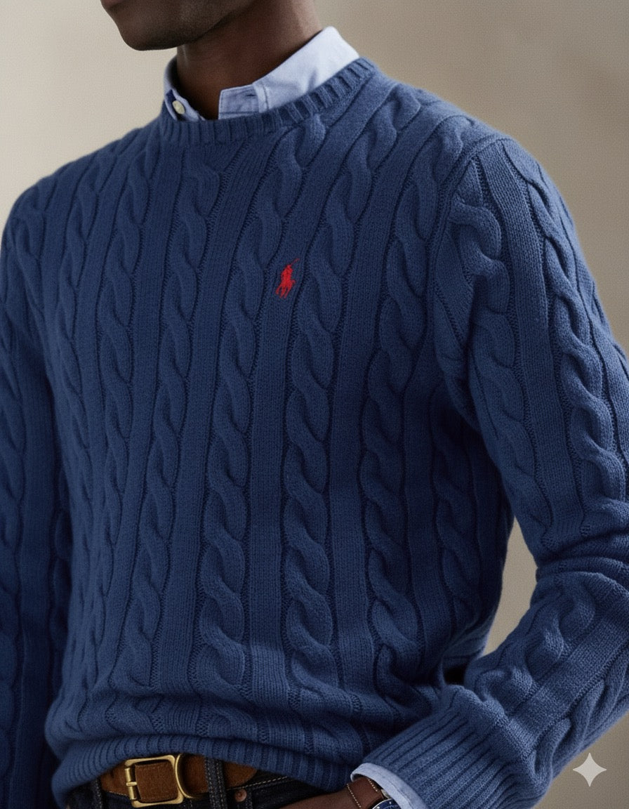 Polo Ralph Lauren Blue Pullover Original Egypt