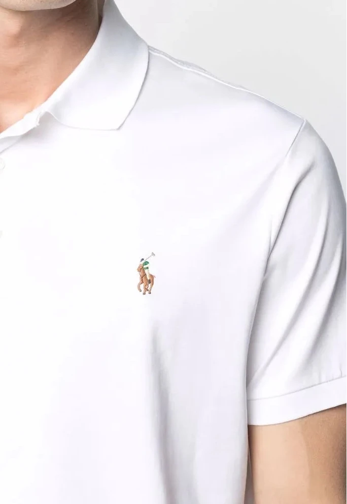 Polo Ralph Lauren White Polo Shirt Original Egypt