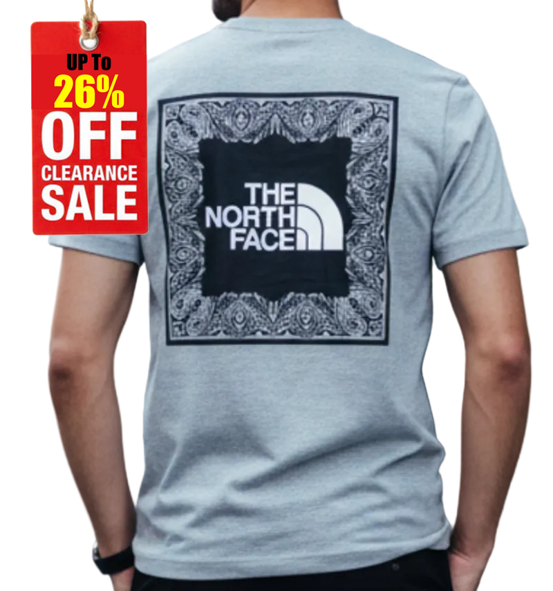 T.h.e. N.o.r.t.h. F.a.c.e. T-shirt Gray