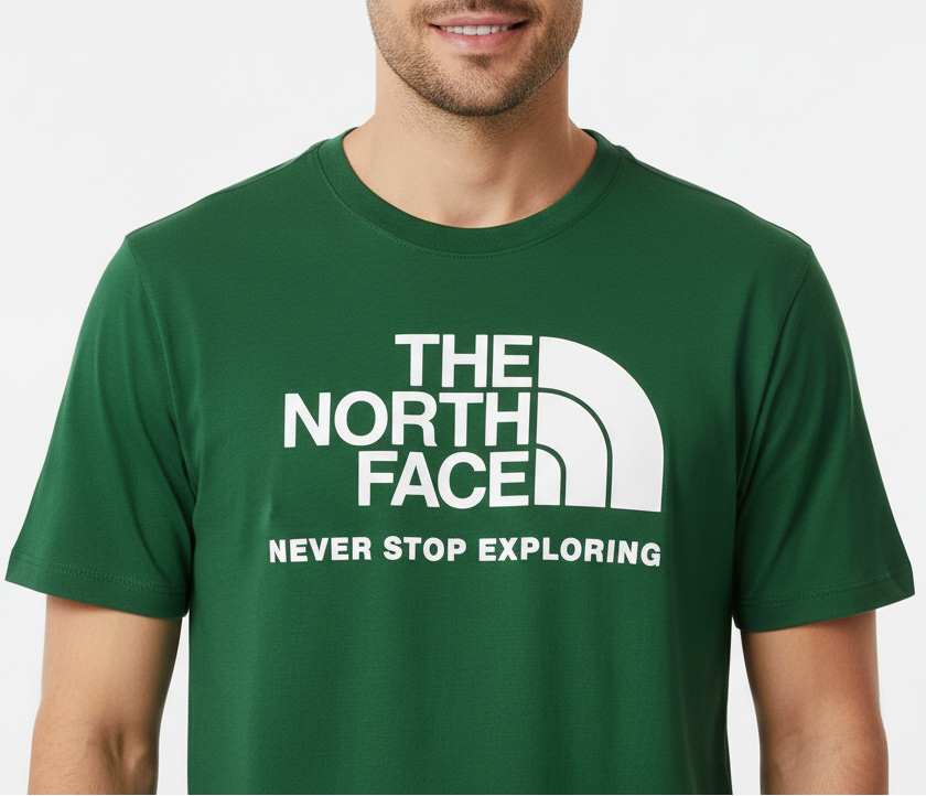 The North Face Green T Shirt Original Egypt