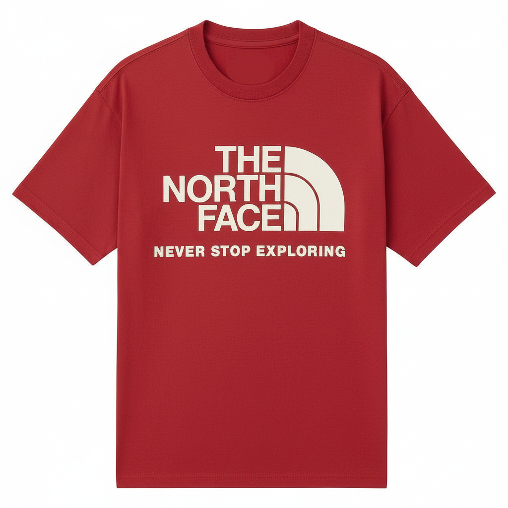 The_North_Face_red_T-Shirt_Original_Egypt