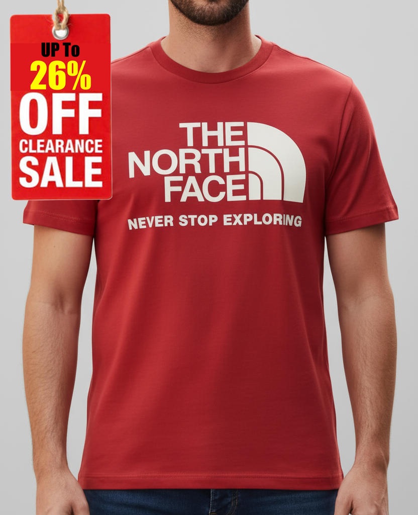 T.h.e. N.o.r.t.h. F.a.c.e. T-shirt Red