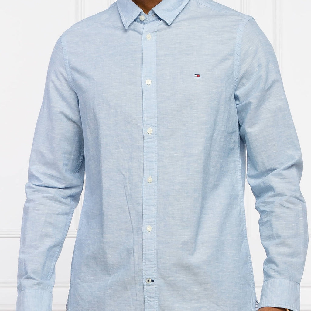Tommy Hilfiger Light Blue Shirt Original Egypt