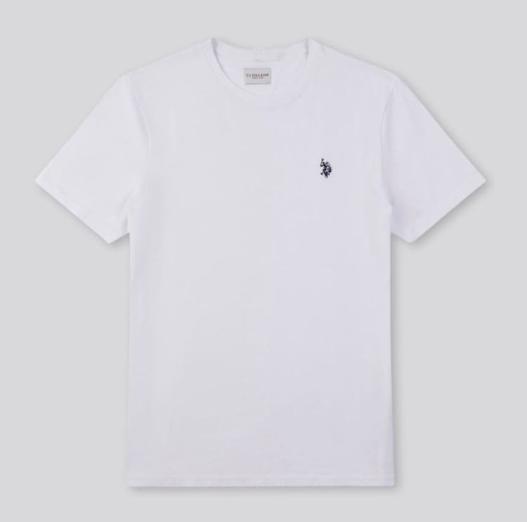 US Polo Assn White T Shirt Original Egypt
