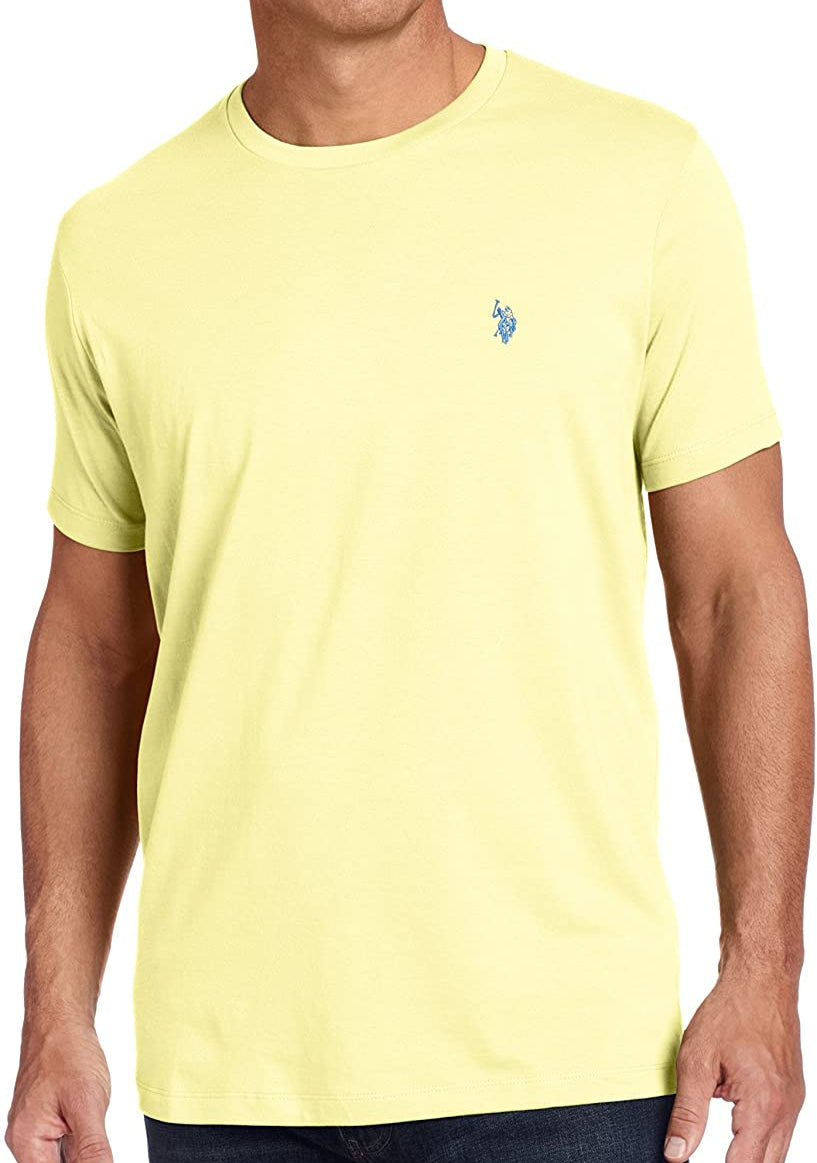 US Polo Assn Yellow T Shirt Original Egypt