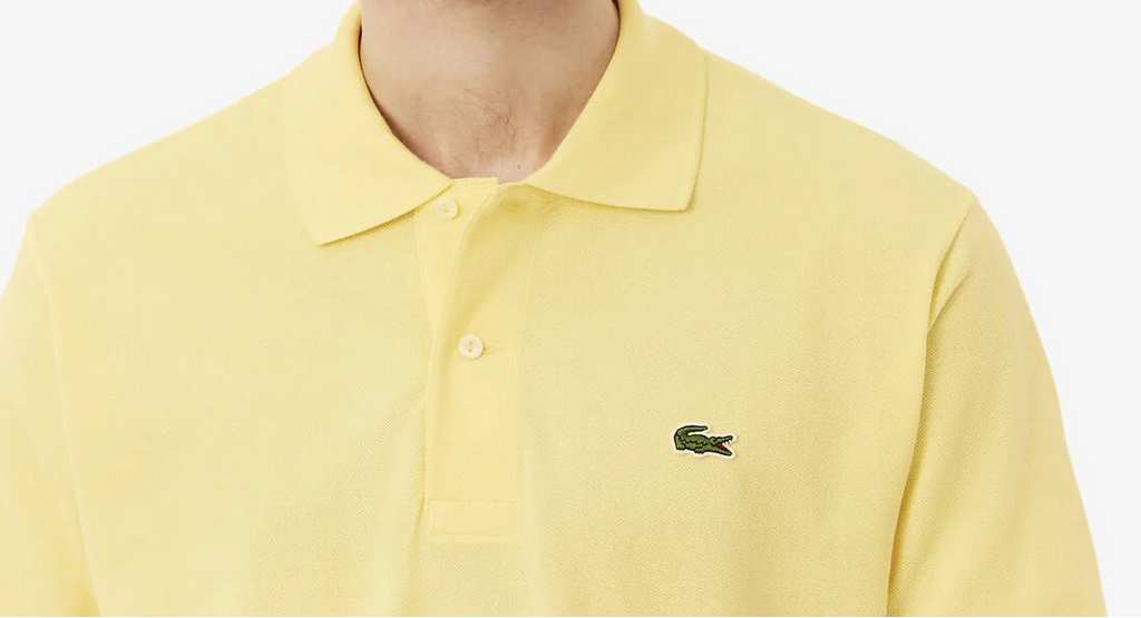 L.a.C.O-S.T.E Classic Fit L.12.12 Original Polo Shirt Yellow