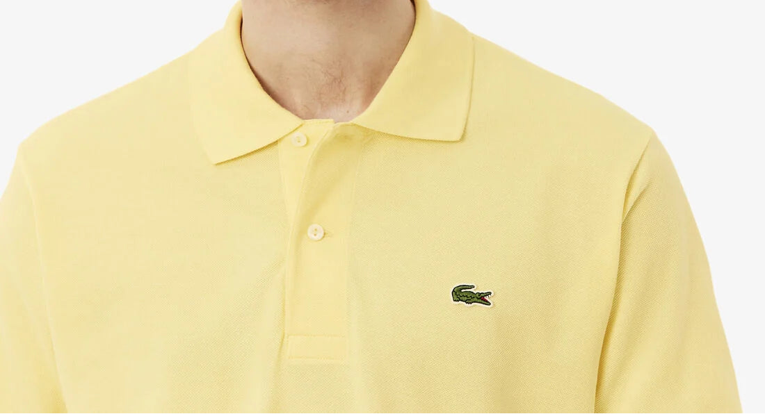 L.a.C.O-S.T.E Classic Fit L.12.12 Original Polo Shirt Yellow