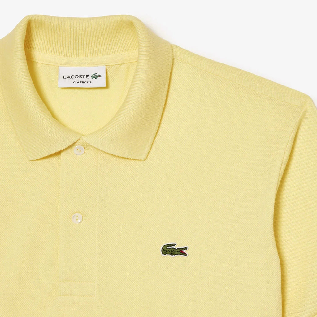 L.a.C.O-S.T.E Classic Fit L.12.12 Original Polo Shirt Yellow