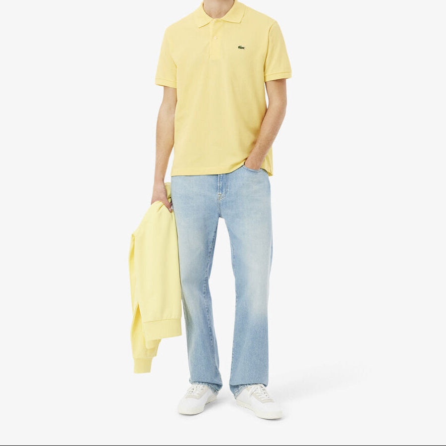 L.a.C.O-S.T.E Classic Fit L.12.12 Original Polo Shirt Yellow