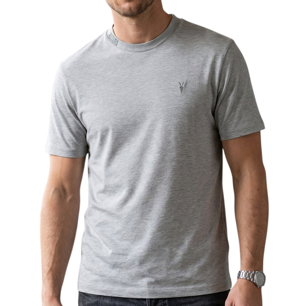 A.l.l.S.a.i.n.t.s Vival SS Crew Ramskull T-Shirt Gray