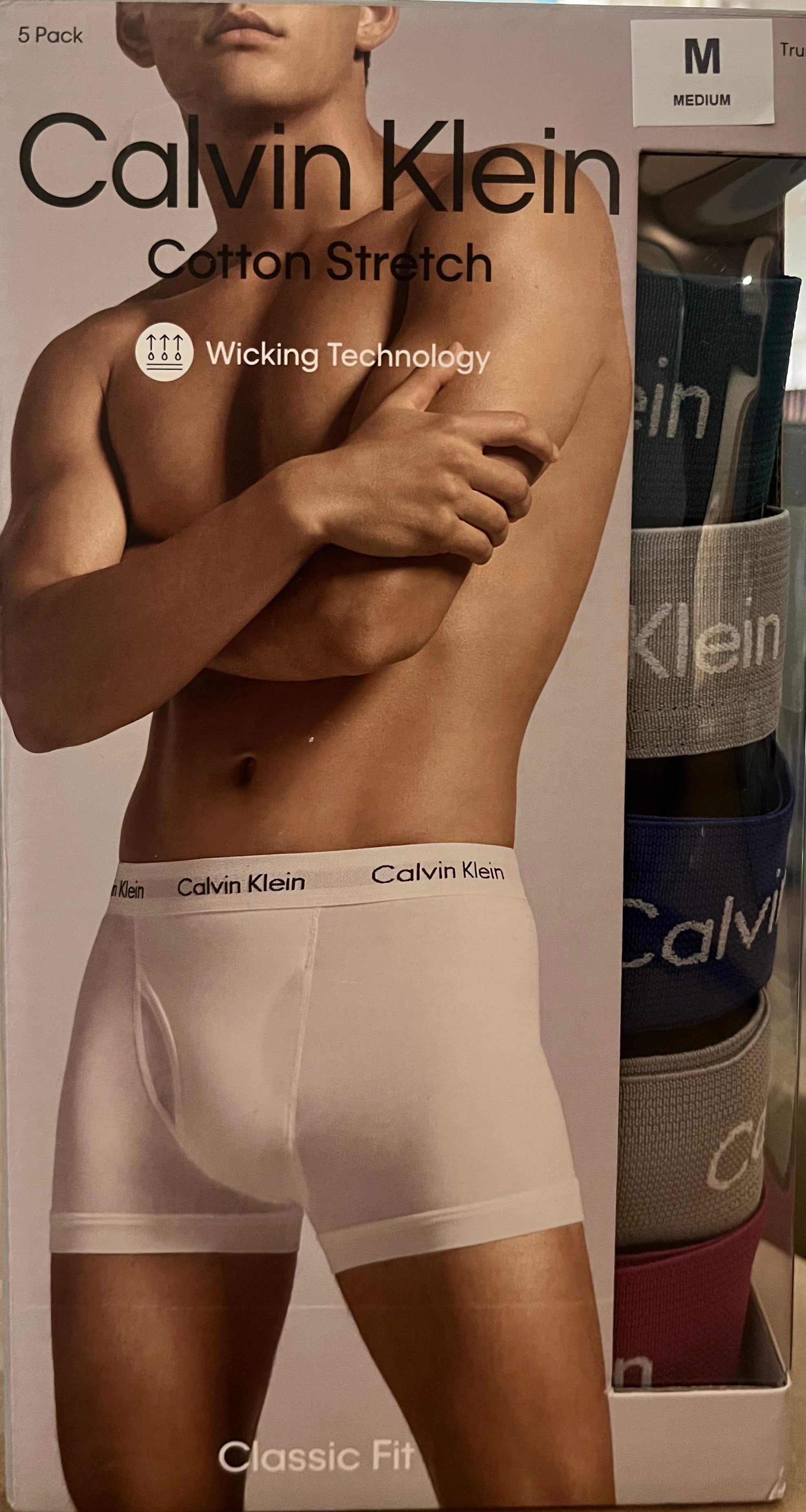 ck boxer cotton stretch 5 pack