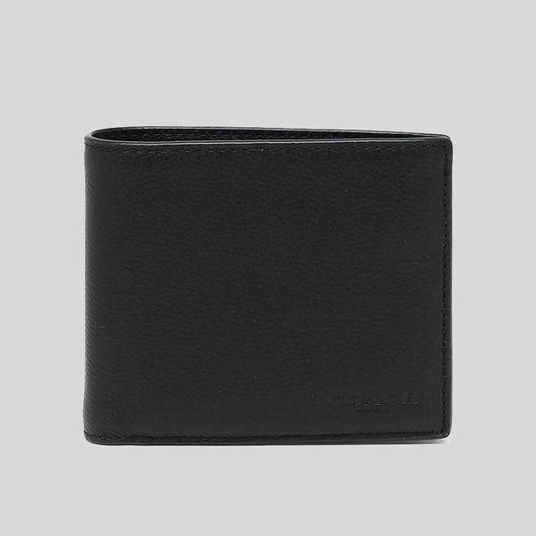 C.o.a.c.h Compact ID Wallet In Sport Calf
