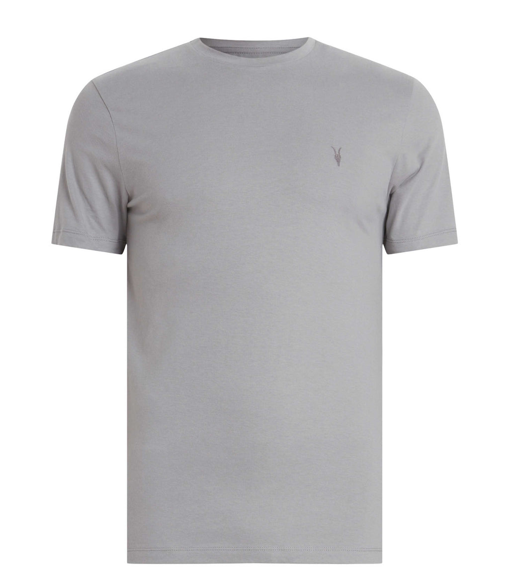 A.l.l.S.a.i.n.t.s Brace Brushed Cotton Crew Neck Gray