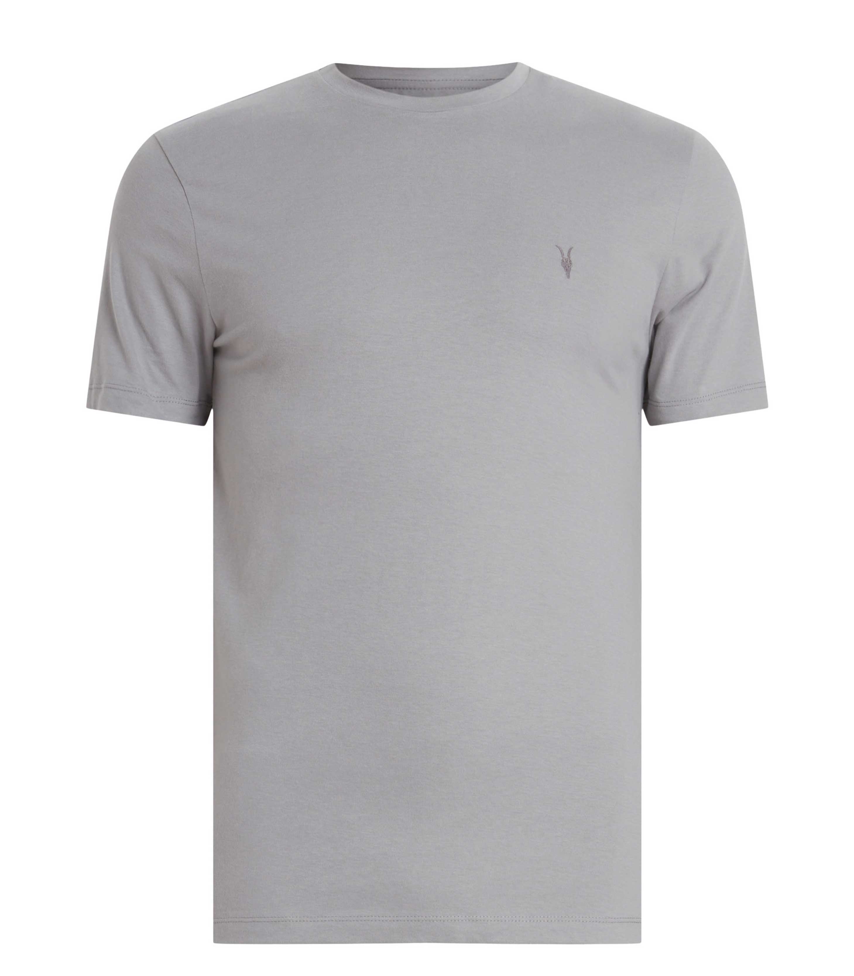 A.l.l.S.a.i.n.t.s Brace Brushed Cotton Crew Neck Gray