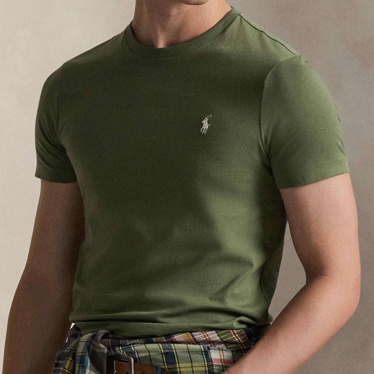 polo ralph lauran original olive  t-shirt