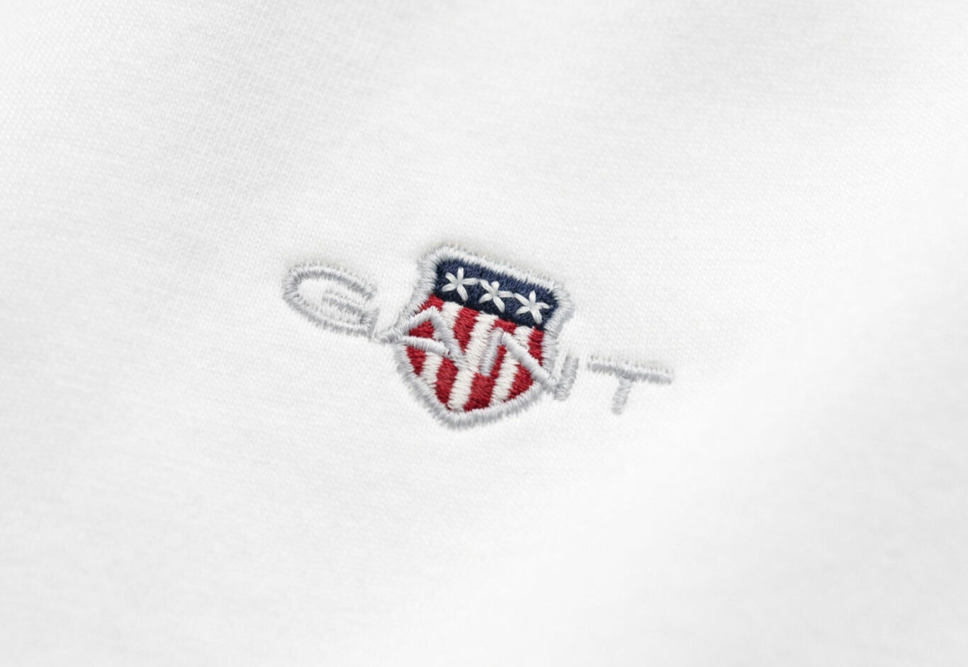 G.a-n.t Reg Shield SS t-shirt White